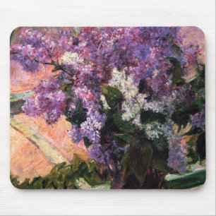 Alfombrilla De Ratón Lilacs en una ventana de Mary Cassatt