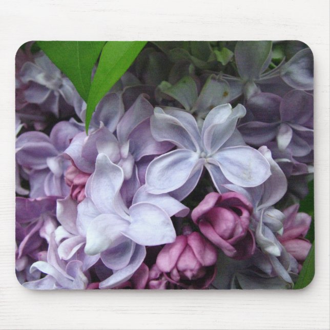 Alfombrilla De Ratón Lilas Mousepad (Frente)