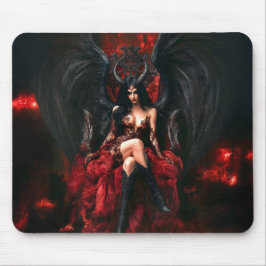 Alfombrilla De Ratón Lilith, Diosa Oscura, Occult, Brujería, Gótica 2