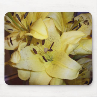 Alfombrilla De Ratón Lillies amarillos
