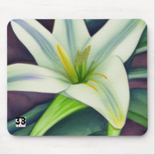 Alfombrilla De Ratón Lily de Pascua