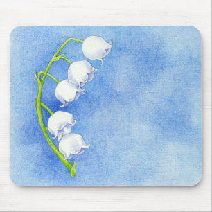 Alfombrilla De Ratón Lily del Valle de Mousepad