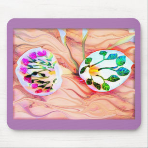 Alfombrilla De Ratón Lily Flowers Mousepad