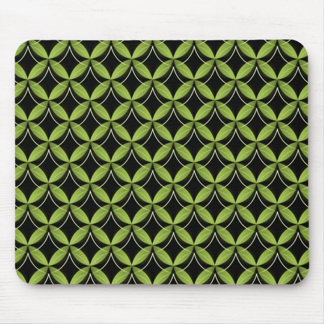 Alfombrilla De Ratón Lime Green Uptown Glam Mousepad (Frente)