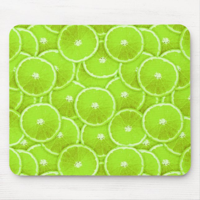 Alfombrilla De Ratón Lime Slices (Frente)