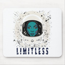 Alfombrilla De Ratón Limitless Astronaut Girl - Mousepad