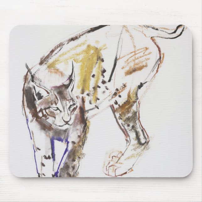 Alfombrilla De Ratón Lince europeo (Frente)