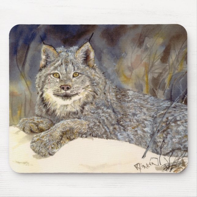 Alfombrilla De Ratón Lince Mousepad (Frente)