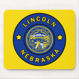 Alfombrilla De Ratón Lincoln Nebraska