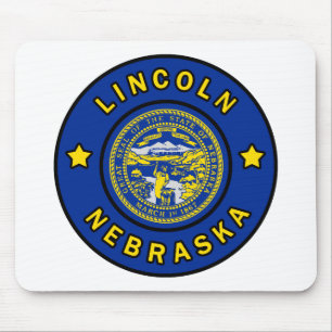 Alfombrilla De Ratón Lincoln Nebraska