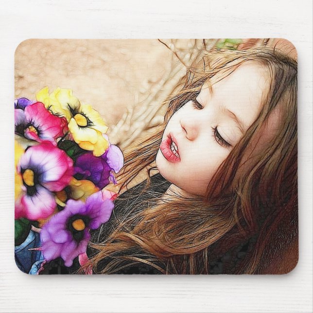 Alfombrilla De Ratón lindo (Frente)