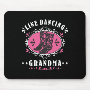 Alfombrilla De Ratón Line Dancing Grandma Line Dancer Country Music