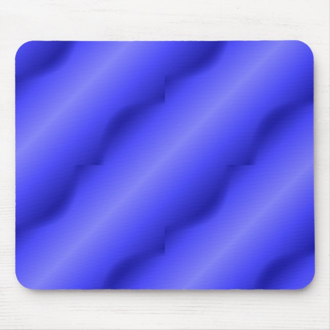 Alfombrilla De Ratón Línea Azul delgada (Frente)