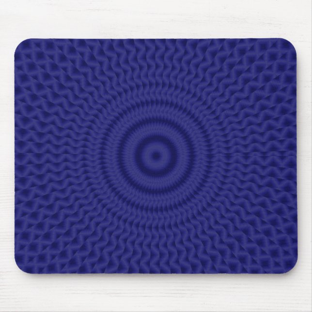 Alfombrilla De Ratón Línea Azul delgada (Frente)