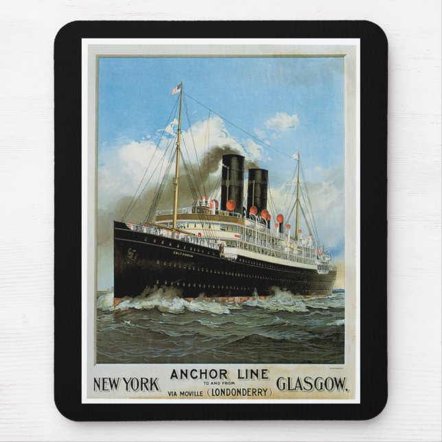 Alfombrilla De Ratón Línea de anclaje (Frente)