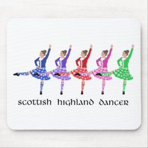 Alfombrilla De Ratón Línea de baile de las Highlands escocesas