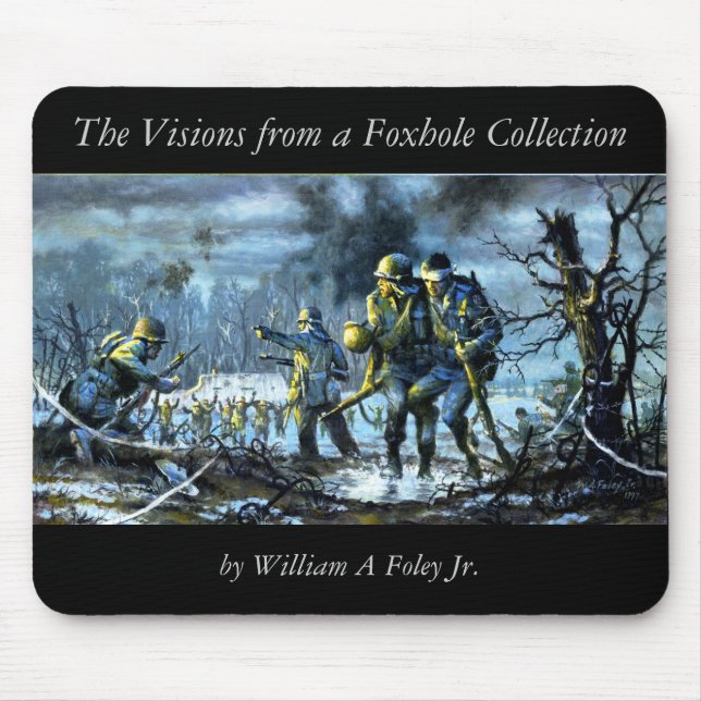 Alfombrilla De Ratón Línea de Siegfried en las maderas de Campholz (Frente)