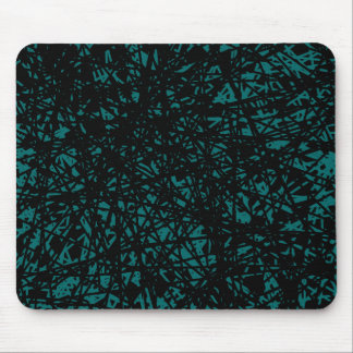 Alfombrilla De Ratón Líneas abstractas - Moss Green
