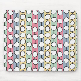 Alfombrilla De Ratón Líneas coloreadas de Pastel MCM