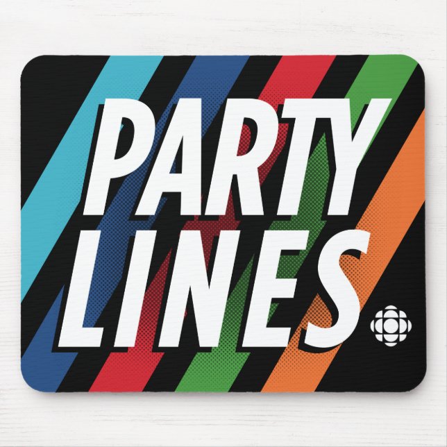 Alfombrilla De Ratón Líneas de Fiesta CBC (Frente)