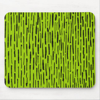 Alfombrilla De Ratón Líneas Inky - Verde marciano