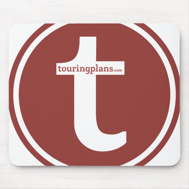 Alfombrilla De Ratón Líneas Mousepad (rojo en blanco) (Frente)