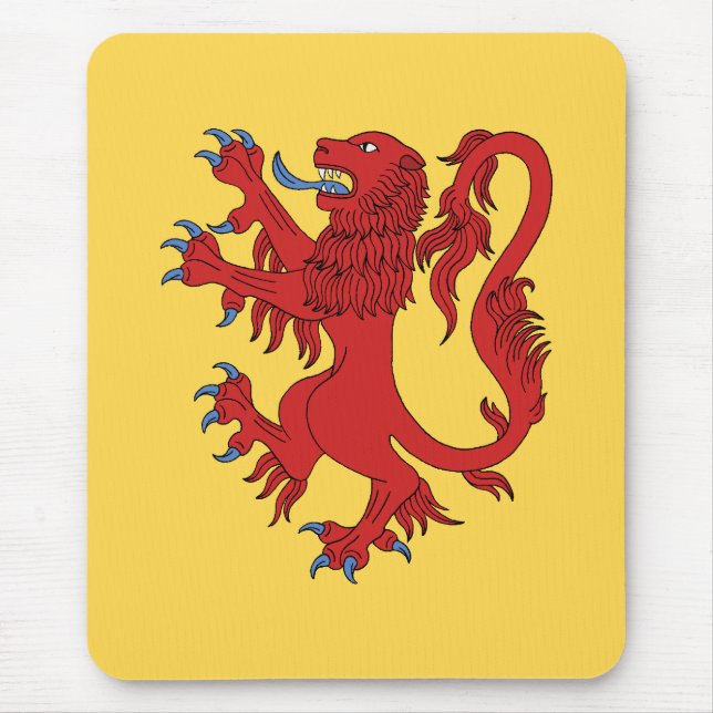 Alfombrilla De Ratón Lion Rampant Gules (Frente)