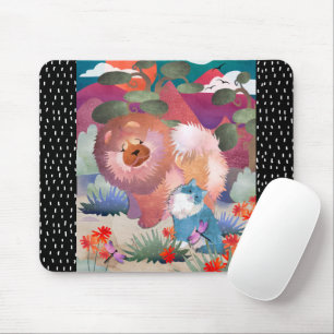 Alfombrilla De Ratón LIONZ Y DRAGONZ mascota y gato - Mousepad