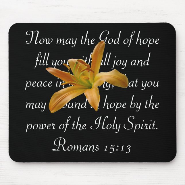 Alfombrilla De Ratón Lirio anaranjado (Frente)