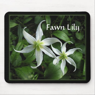 Alfombrilla De Ratón Lirio de cervatillo Mousepad