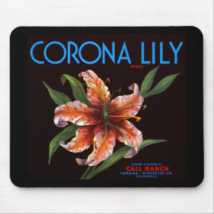Alfombrilla De Ratón Lirio de Corona
