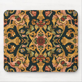 Alfombrilla De Ratón Lirio dorado vintage pre-rafaelita de William Morr
