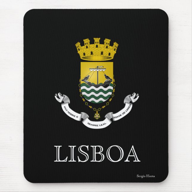 Alfombrilla De Ratón Lisboa Mousepad (Frente)