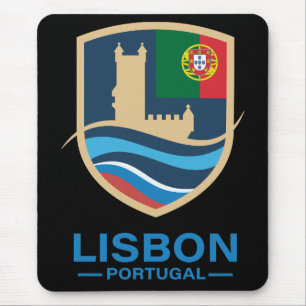Alfombrilla De Ratón Lisboa Portugal Europa