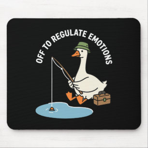 Alfombrilla De Ratón Listo para regular emociones Salud mental divertid