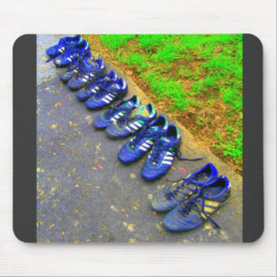 Alfombrilla De Ratón listones del fútbol