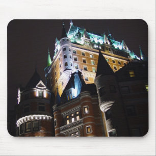 Alfombrilla De Ratón Lit del castillo de Frontenac del castillo francé