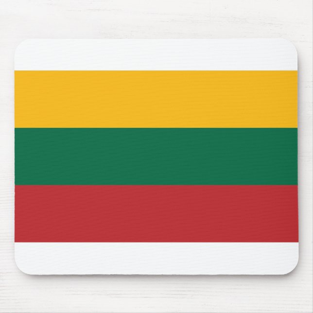 Alfombrilla De Ratón Lithuania Flag (Frente)