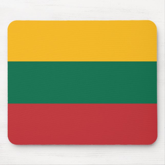Alfombrilla De Ratón Lithuania Flag (Frente)