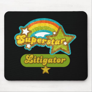 Alfombrilla De Ratón Litigator de la superestrella