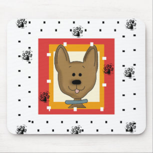 Alfombrilla De Ratón Little Brown Doggie