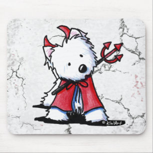 Alfombrilla De Ratón Little Devil Westie