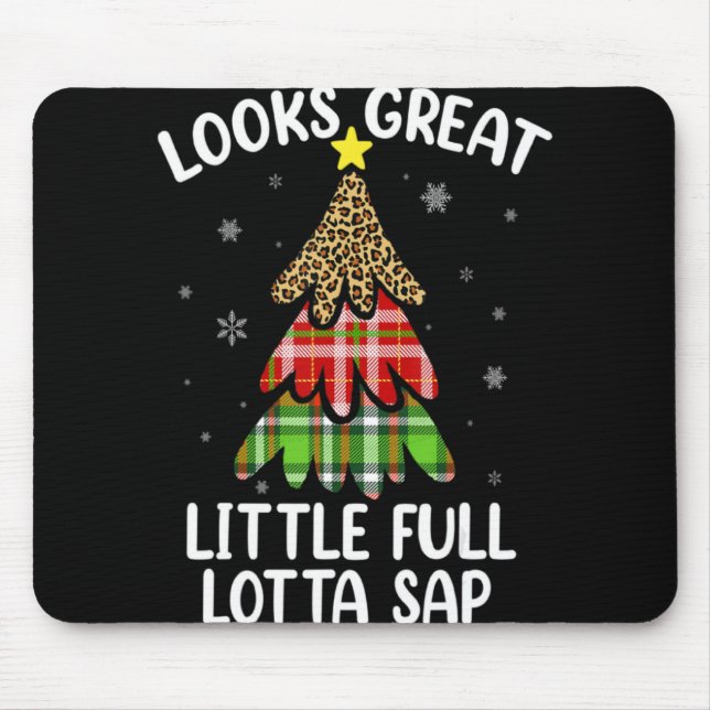 Alfombrilla De Ratón Little Full Lotta Sap Christmas Vacation Santa Xma (Frente)