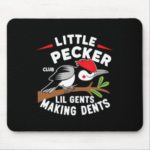 Alfombrilla De Ratón Little Pecker Club Lil Gents Making Dents Retro Wo