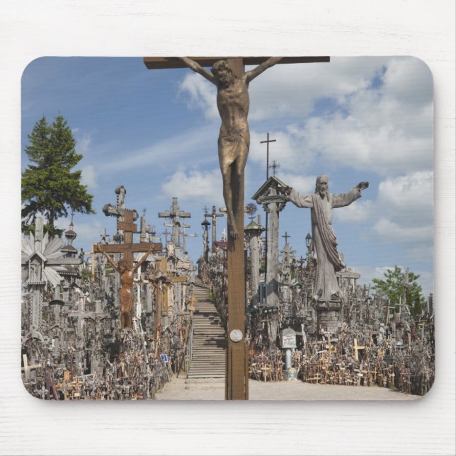 Alfombrilla De Ratón Lituania, Central Lituania, Siauliai, Colina 4 (Frente)