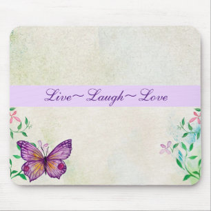 Alfombrilla De Ratón Live, Laugh, Love