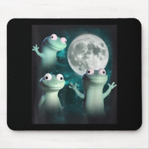 Alfombrilla De Ratón Lizard Lizard Lizard Funny Lizard Moon Trending Me