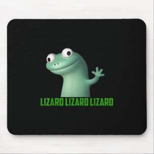 Alfombrilla De Ratón Lizard Meme Lizard Lizard Lizard Gráfica divertida