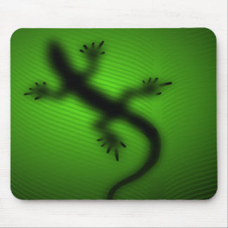 Alfombrilla De Ratón Lizard Silhouette