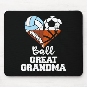 Alfombrilla De Ratón Ll Bisabuela Fútbol Footll Sketll Voleibol